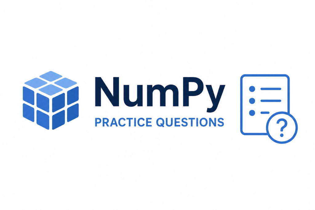 NumPy practice questions