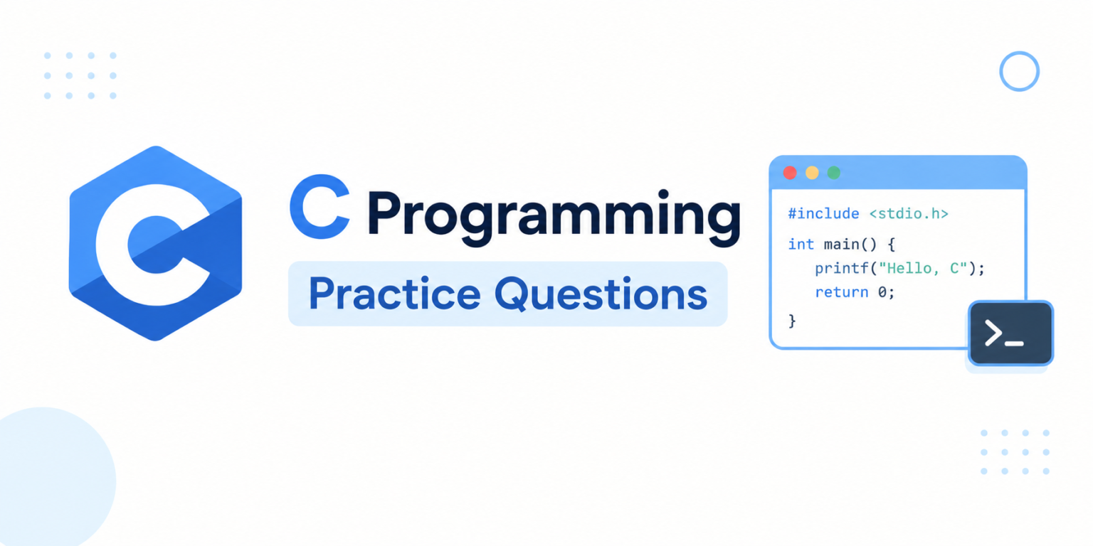 One Dimensional Arrays in C Practice Questions with Solutions - CoderMantra